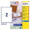 Etiquetas adhesivas en papel blanco J8168-25 Contenido: 50 Etiquetas / 25 Hoja