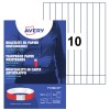 Pulseras de identificación en Tyvek® TYVRD-50 Contenido: 500 Bracelets / 50 Hojas