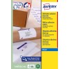 Etiquetas adhesivas en papel blanco J8169-25
