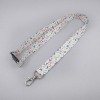 Cinta téxtil reciclada fantasía floral R4828F