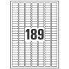 Etiquetas en poliéster plata L6008-20 25.4 x 10 mm
