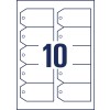 Etiquetas colgantes resistentes T3002-10 90 x 50 mm