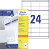 Etiquetas blancas multiuso 3664 Contenido: 2400 Etiquetas / 100 Hojas