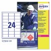 Etiquetas en polietileno blanco L7912-10 Contenido: 240 Etiquetas / 10 Hoja