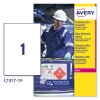 Etiquetas en polietileno blanco L7917-10 Contenido: 10 Etiquetas / 10 Hoja